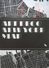 Load image into Gallery viewer, Art Deco New York Map