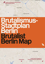 Load image into Gallery viewer, Brutalist Berlin Map