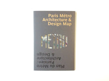 Load image into Gallery viewer, Paris Metro Architecture & Design Map