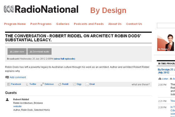 Robert Riddel on ABC By Design