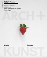 Arch-Kunst: Karin Sander - paperback cover with architectural and artistic intervention imagery