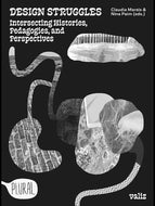 Design Struggles edited by Claudia Mareis and Nina Paim - softcover book with typographic cover design