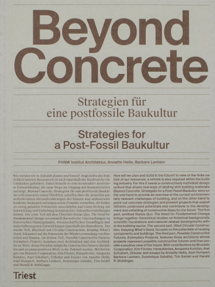 Beyond Concrete (ISBN: 9783038630722) - cover