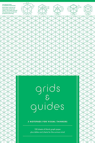 Grids & Guides Notepads: 3 Notepads for Visual Thinkers