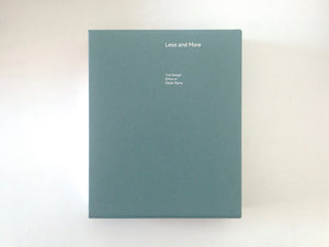 Less and More: The Design Ethos of Dieter Rams slipcase cover