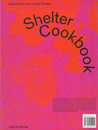 Shelter Cookbook by Banchini, Feireiss & Kahn - large-format softcover with editorial cover design