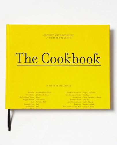 Cooking With Scorsese - The Cookbook