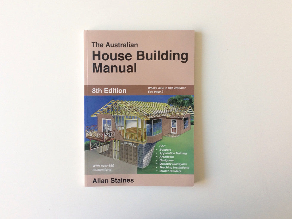 The Australian House Building Manual Cover