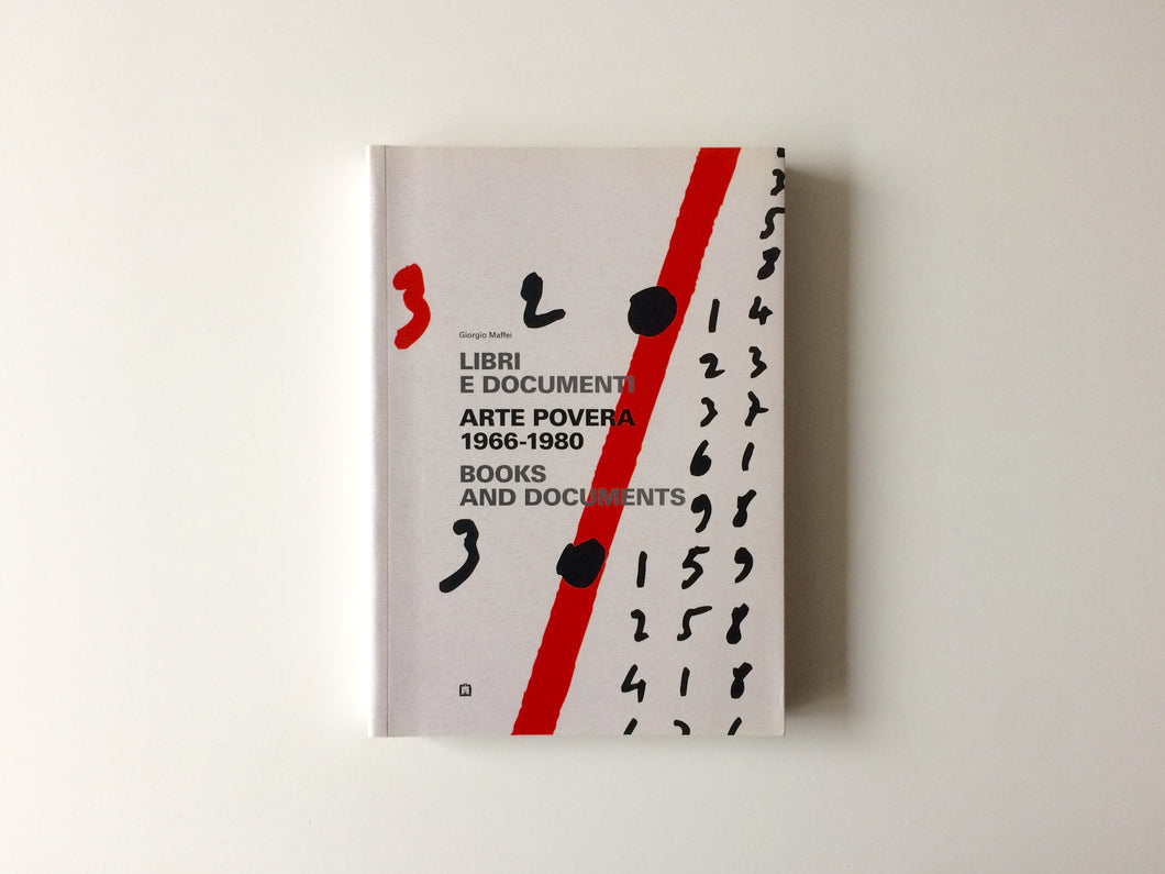 Books and documents: Arte Povera 1966-1980