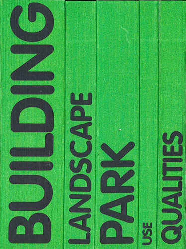 Landscape for Architects: Landscape, Park, Building, Qualities, Use